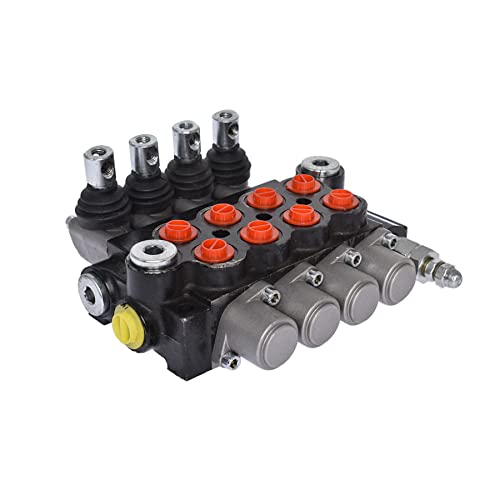 marddpair Hydraulic Valve Hydraulic Directional Control Valve Double Acting Control Valve 11GPM 3625PSI SAE Ports - Image 2