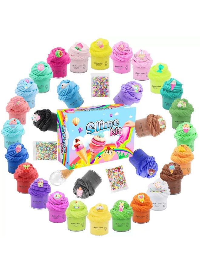 JAYATO 30ml x 30pcs Slime Set - Yellow Clay and Cotton Clay - Slime Children's Toy - Image 2