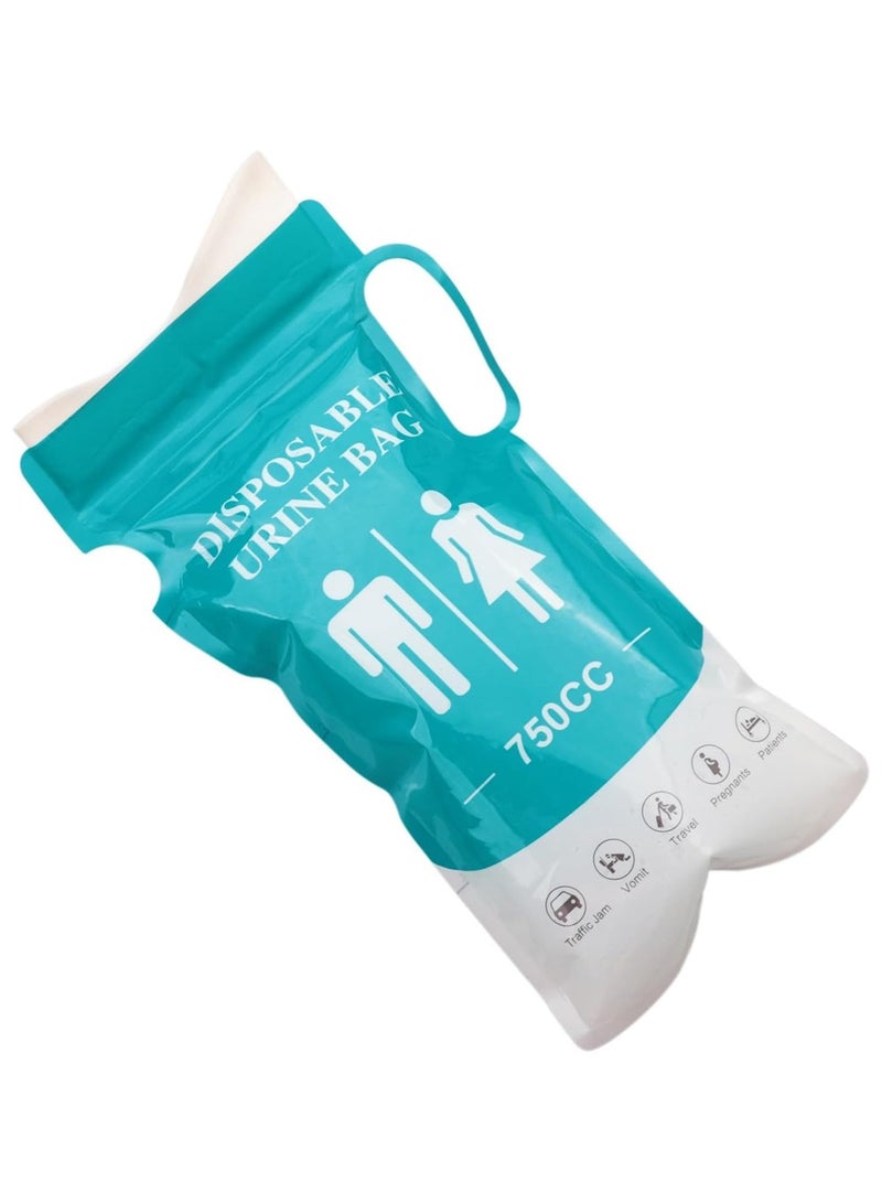 Generic 5 Pcs Disposable Urine Bags, 750ML Large Capacity Camping Pee Bags, Unisex Urinals Vomit Bags, Emergency Toilet for Camping, Hiking, Travel, Traffic Jam,Emergency Portable Toilets, Small Bee Bags  - Image 4