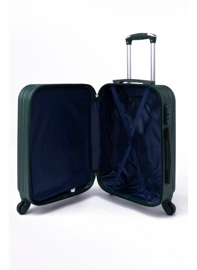 LIMRA - Cabin Carry Check-In Luggage Trolley Size 20 inch Green - Image 1