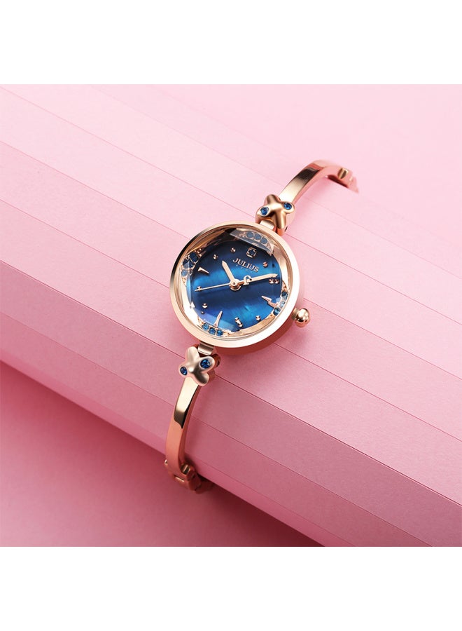 Julius Women's Watch Valentine's Day Gift For Girlfriend Korean Fashion Women's Slim Bracelet Quartz Ladies Watch - Image 5