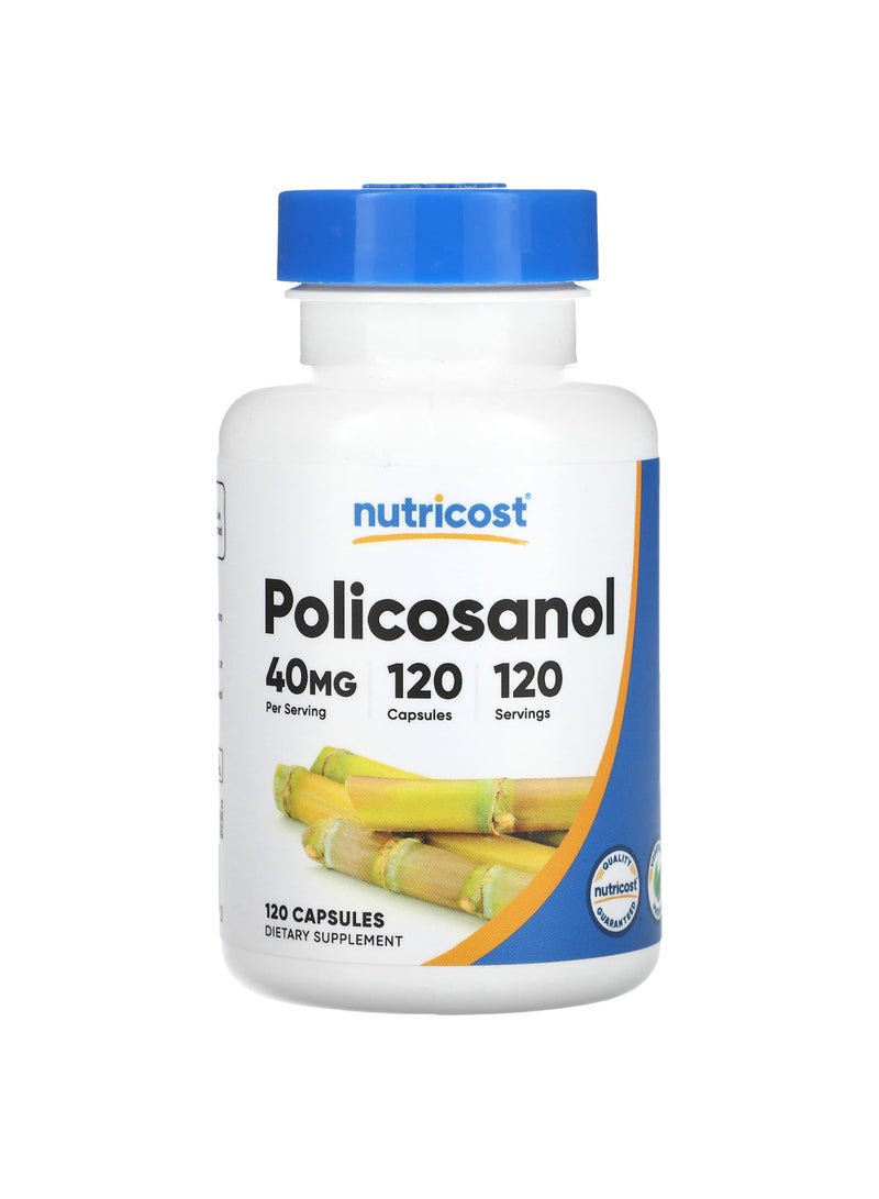 Nutricost Policosanol, 40 mg, 120 Capsules