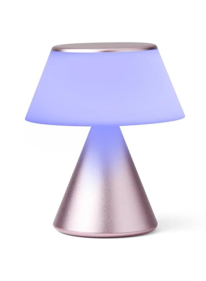 LEXON LIGHT PINK Luma M Portable LED Lamp With Synchronization Feature  | Best Price UAE