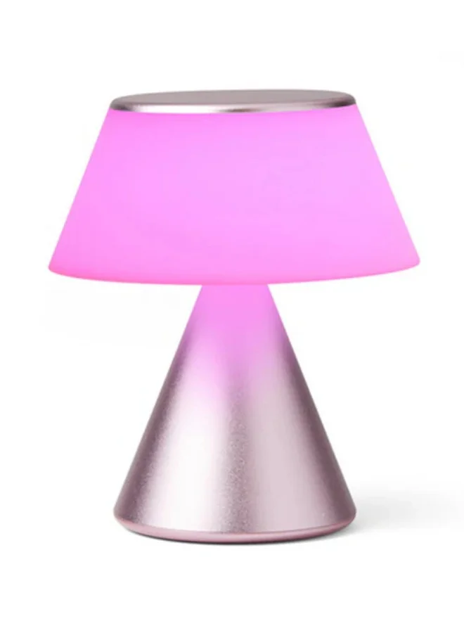 LEXON LIGHT PINK Luma M Portable LED Lamp With Synchronization Feature  | Best Price UAE