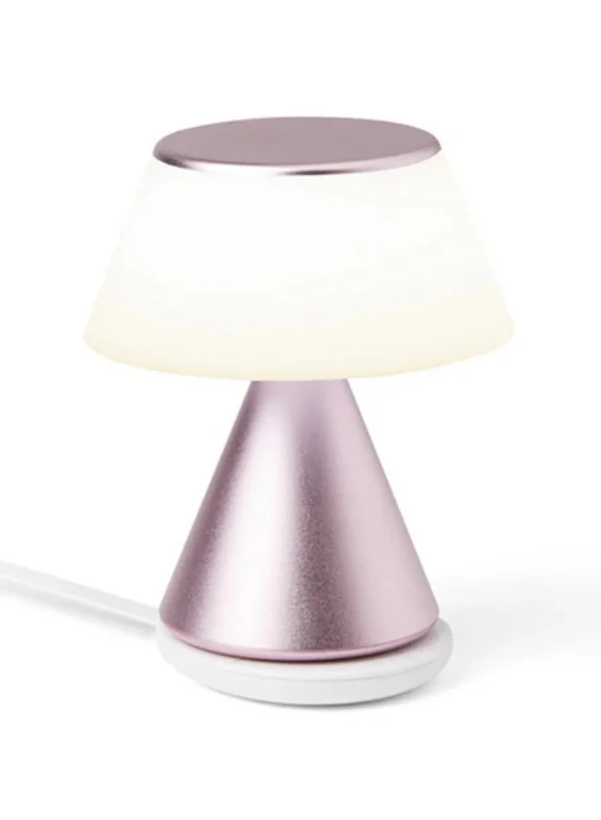 LEXON LIGHT PINK Luma M Portable LED Lamp With Synchronization Feature  | Best Price UAE