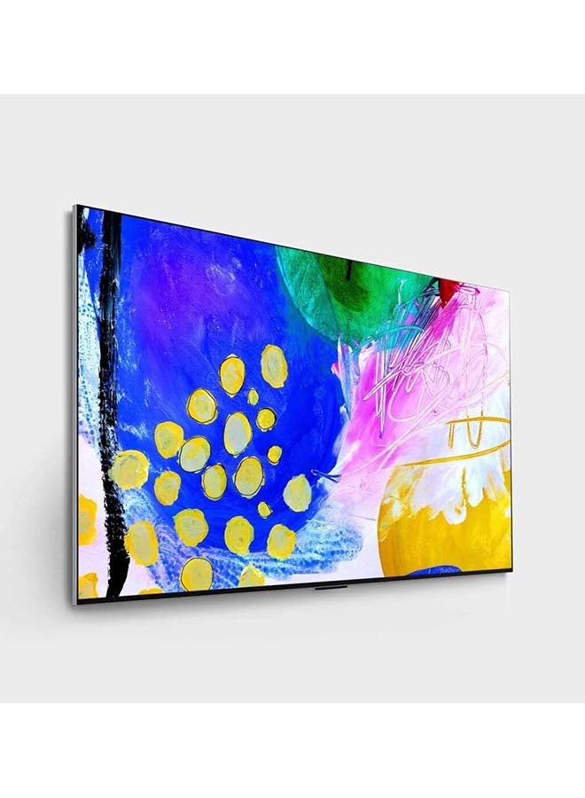 LG OLED EVO TV 77-Inch G2 Series, Gallery Design 4K Cinema HDR WebOS22 With ThinQ AI Pixel Dimming (2022) OLED77G26LA Black - Image 4