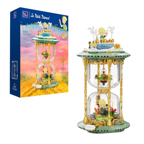 PANTASY The Little Prince Hourglass Building Blocks Set Construct Create Play Building Kit for Adults Home and Office - Image 1