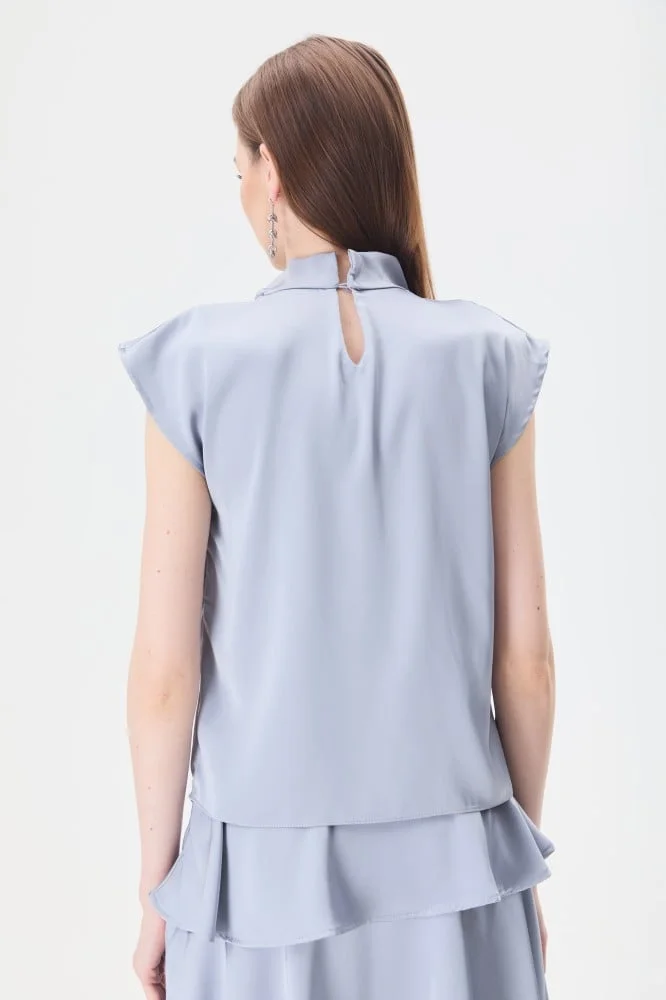 Tenda Draped-neck blouse