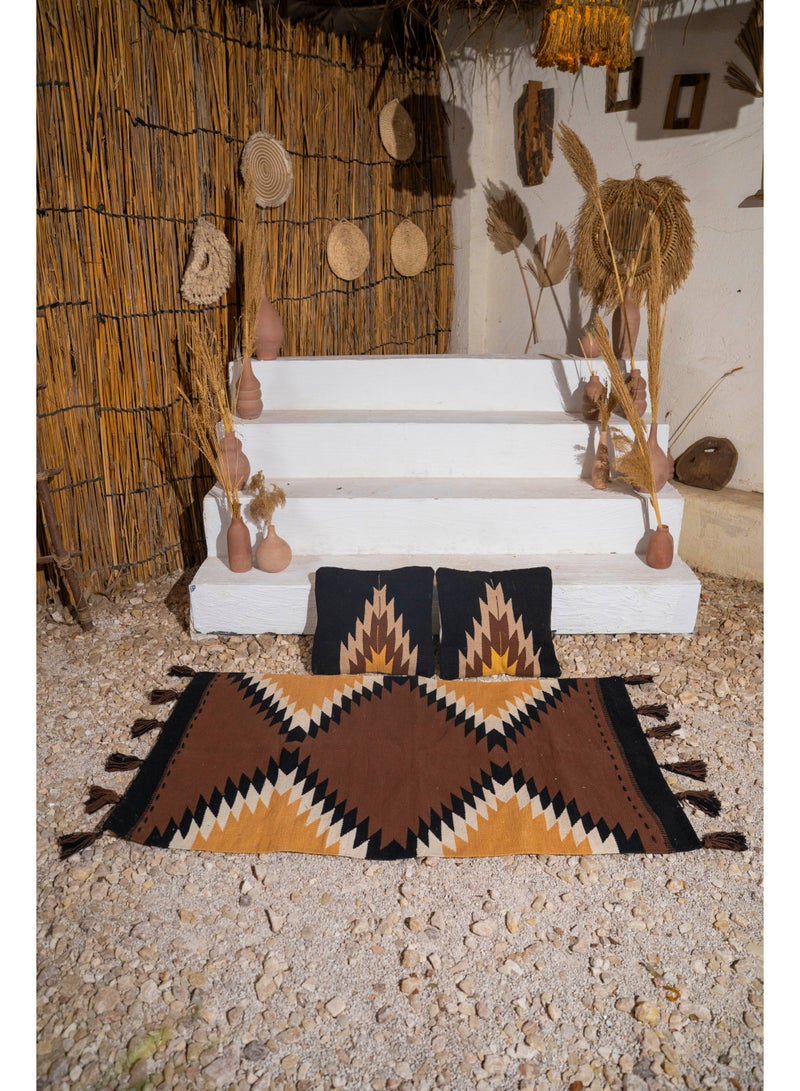 handmade cotton rug -180*90 cm - Image 4