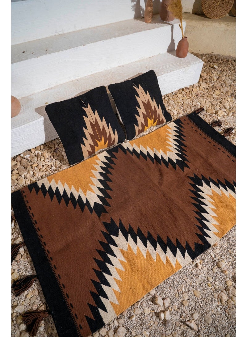 handmade cotton rug -180*90 cm - Image 3