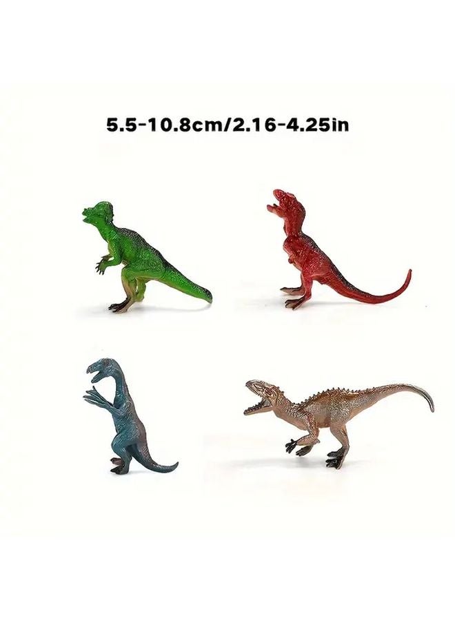4pcs Dinosaur Toy Set Style C 4 Non Toxic Plastic Educational Figures for Kids Ages 3 - Image 5