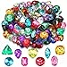 Yaomiao 150 Pieces Pirate Treasure Multicolor Acrylic Diamond Fake Jewels Bling Fake Diamonds Gems Pirate Jewels Gemstone for Halloween Party Table Decorations Hunt Party Favors Pretend Play - Image 3