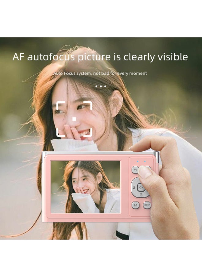 Generic 5000mp High-definition Ccd Mirrorless Camera 4k Video Recording Vintage Vlog Student Selfie Video Camera-Body Color:32G Memory Card  - Image 3