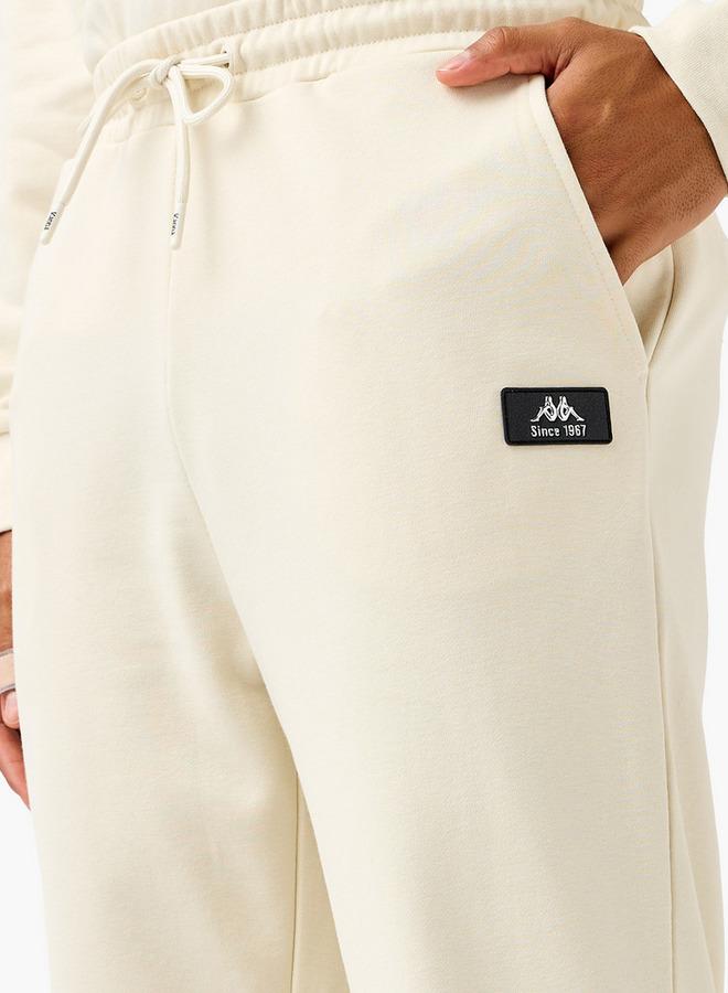 Kappa Men Regular Fit Flexi Waist Joggers with Panelled Design - Image 4