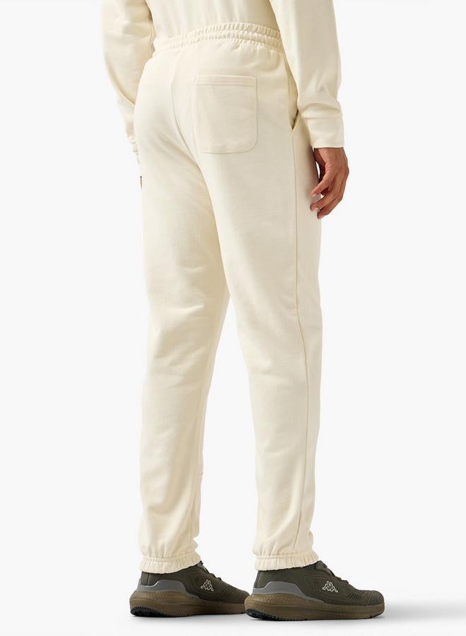 Kappa Men Regular Fit Flexi Waist Joggers with Panelled Design - Image 3