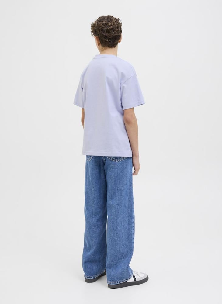 Jack & Jones Junior - Youth Logo Crew Neck T-Shirt - Image 1