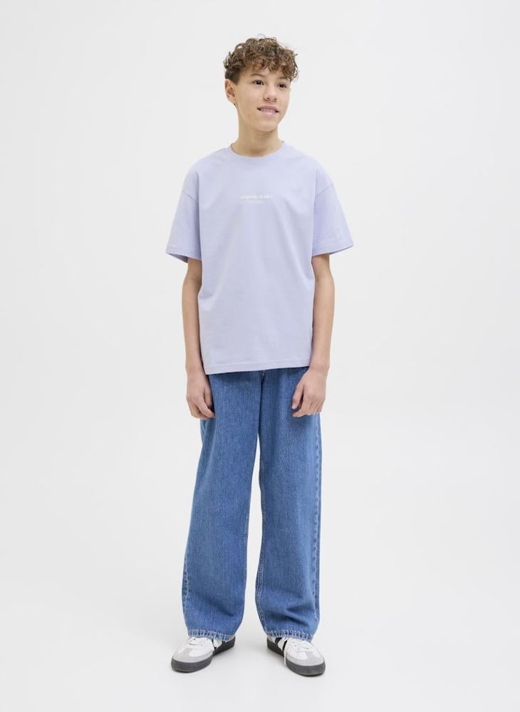 Jack & Jones Junior - Youth Logo Crew Neck T-Shirt - Image 1