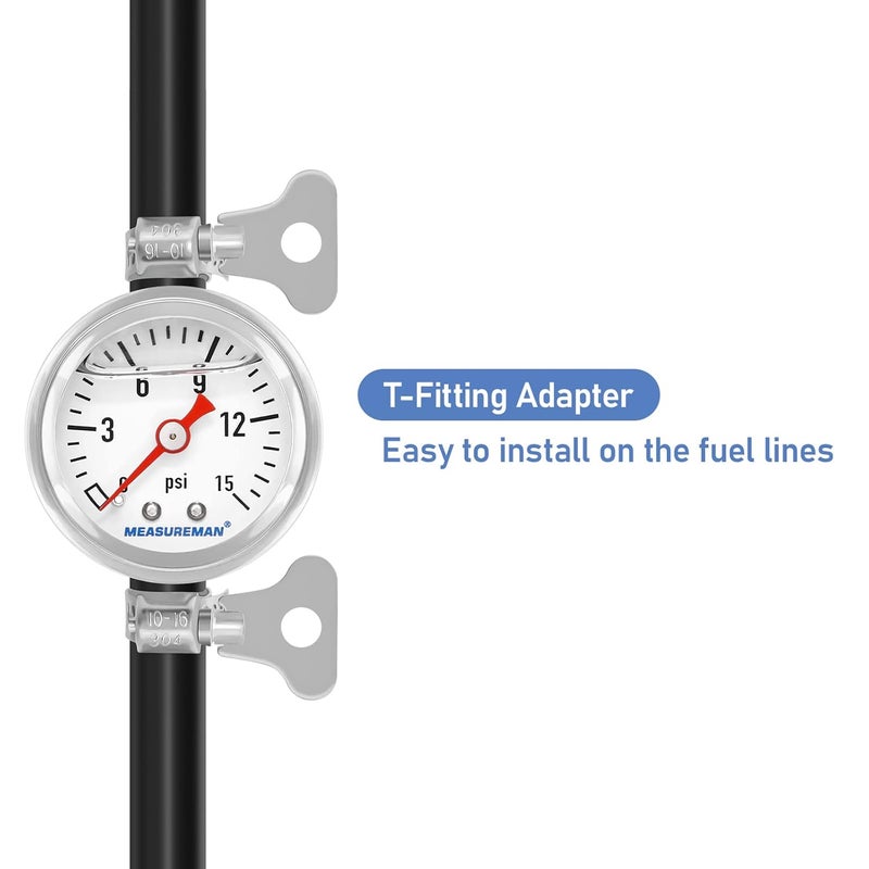 MEASUREMAN Fuel Pressure Gauge Kit - Image 4