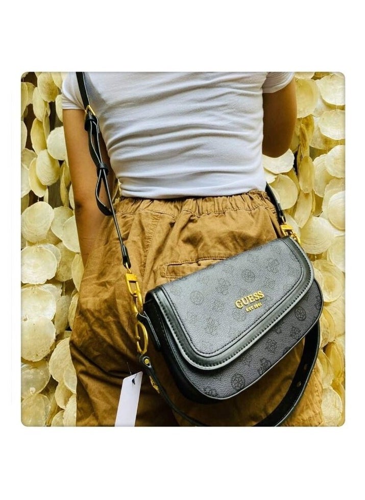 Guest - Fashion Sestri Logo Saddle Bag Armpit Bag Ladies Shoulder Bag - Image 1