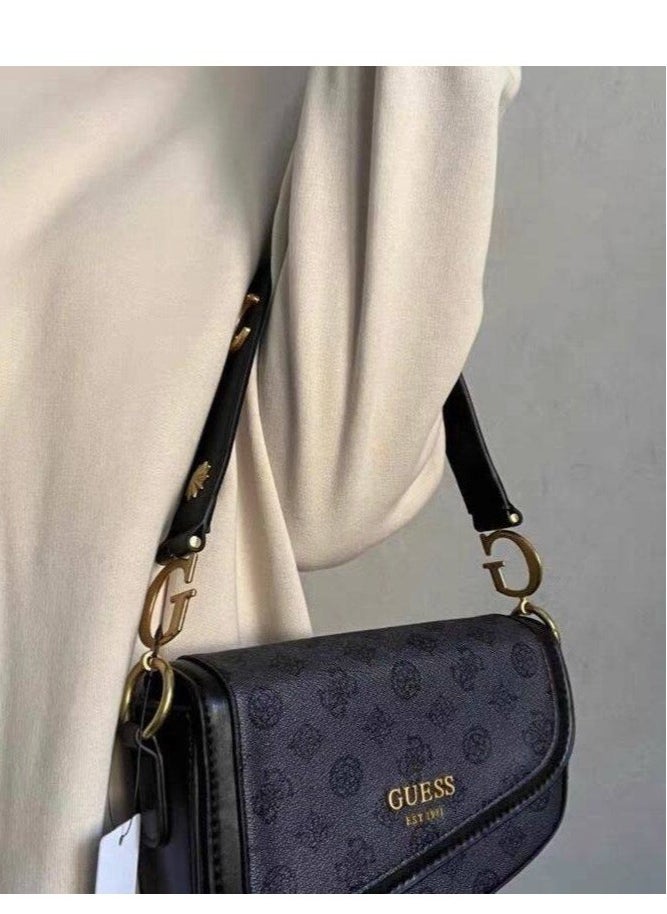Guest - Fashion Sestri Logo Saddle Bag Armpit Bag Ladies Shoulder Bag - Image 1