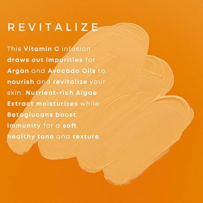 Georgette Klinger Vitamin C Mask - Nutrient-Rich Skin Brightening Treatment, Draws Out Impurities, Unclogs Pores, Fights UV Damage, Smooths and Firms for Radiant, Even-Toned Complexion - 1.7 oz - Image 3