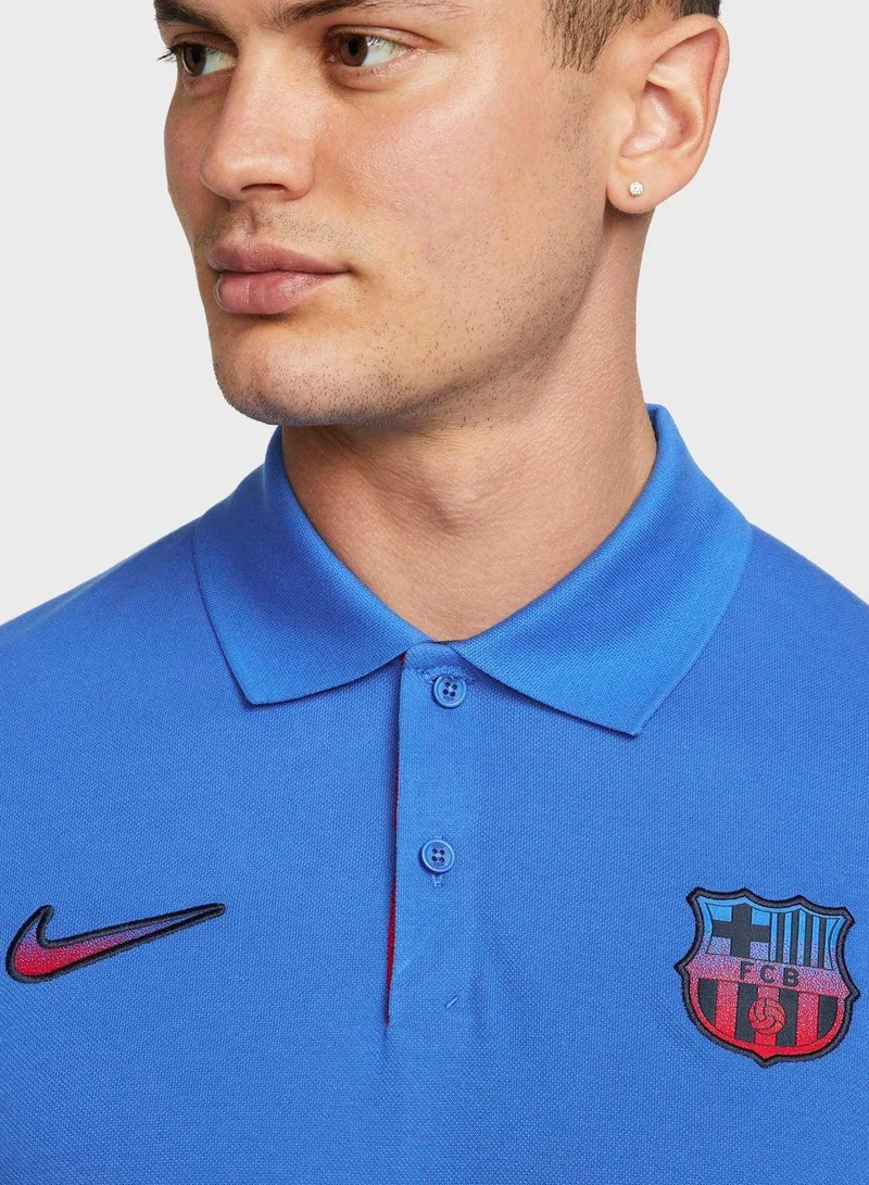 Nike Men’s F.C. Barcelona Dri-FIT Slim 2.0 Polo Shirt