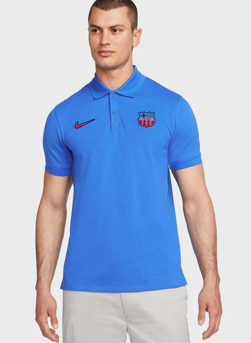 Nike Men’s F.C. Barcelona Dri-FIT Slim 2.0 Polo Shirt