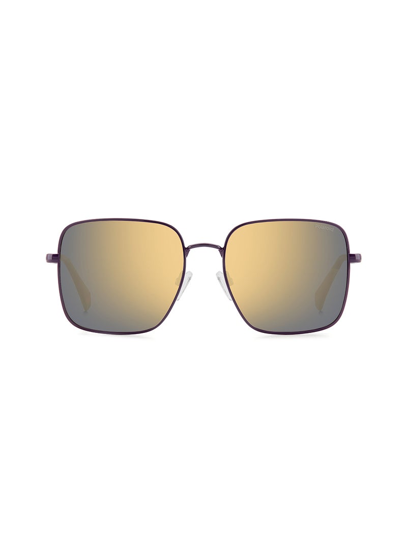 Women's Polarized Square Sunglasses - Pld 6194/S/X Violet Millimeter - Lens Size: 56 Mm - pzsku/Z6888DFED995AC26910FDZ/45/_/1708348260/6ad52ec5-672a-4614-8e6c-228c1a295819