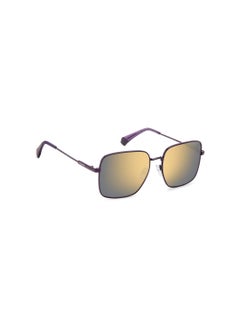 Polaroid Women's Polarized Square Sunglasses - Pld 6194/S/X Violet Millimeter - Lens Size: 56 Mm  - Image 2