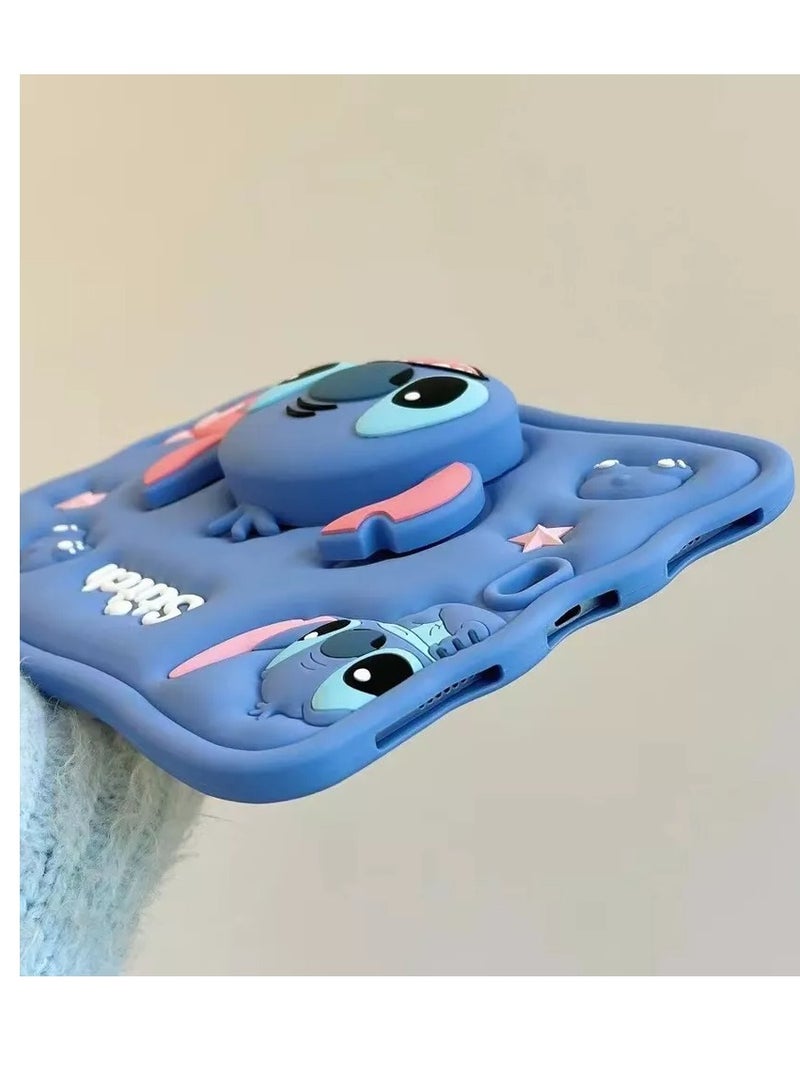 Lilo and Stitch 3D Silicone Design Case with Kickstand for iPad 6th/5th Generation (9.7 inch, 2018/2017), iPad Pro 9.7 inch 2016, iPad Air 2 / iPad Air 1st Generation  - Image 3