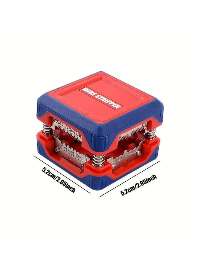 Automatic Wire Stripper Cutter and Puller Tool with Ergonomic Handle Safety Lock - Image 3