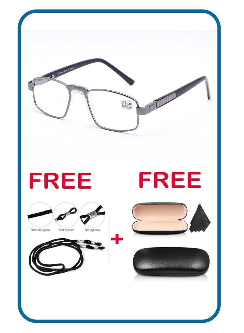 Player Two pairs of reading glasses for men and women, high-quality material, handmade, in distinctive colors. - Image 2