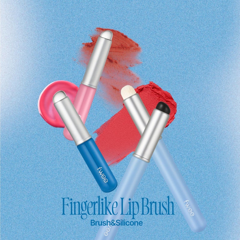 fwee Fingerlike Silicone Lip Brush | Multi-purpose Makeup Blending Brush with Lid - Image 2