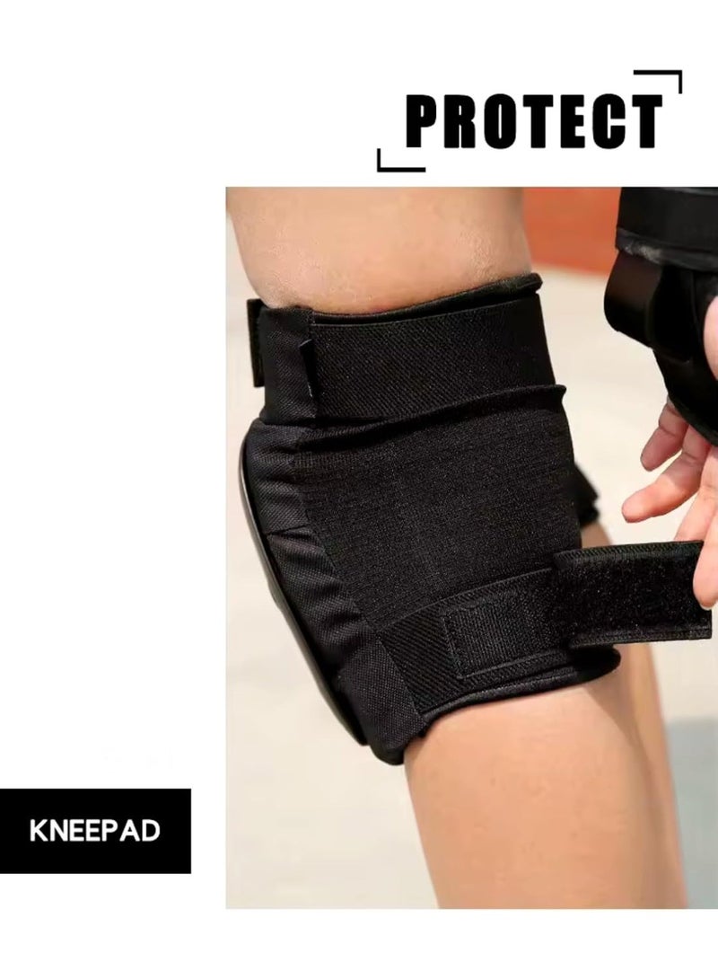 Cougar 6 in 1 Kids/Adults Knee Pads Elbow Pads Wrist Pads Sport Protective Gear Set for Cycling Skateboard Roller Skating - Image 5