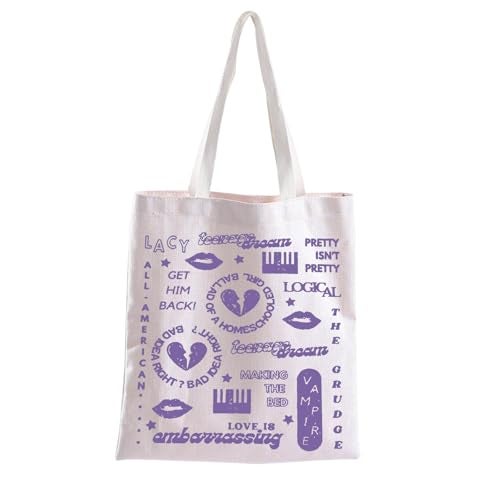 BLUPARK Singer Inspired Tote Bag Singer Gift Singer Merch Singer Merchdasine Singer Fans Gift Music Lover Tote Bag (G Album Tote) - Image 4