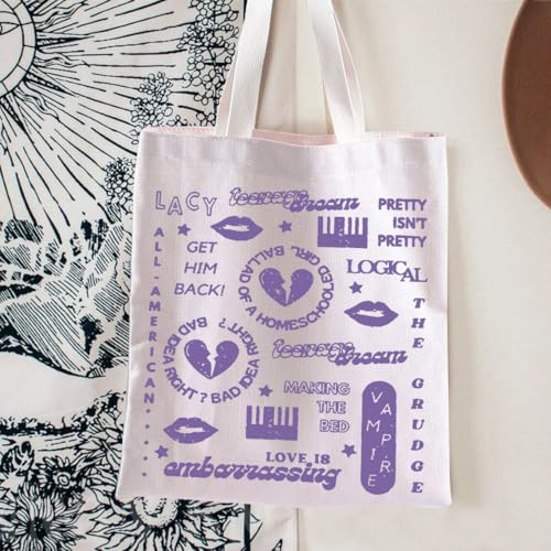BLUPARK Singer Inspired Tote Bag Singer Gift Singer Merch Singer Merchdasine Singer Fans Gift Music Lover Tote Bag (G Album Tote) - Image 5