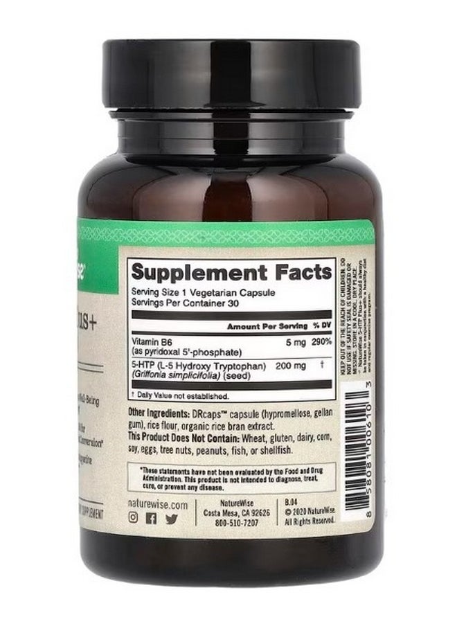 5 HTP Plus 200 mg 30 Vegetarian Capsules - pzsku/Z6889732B72C0958F374CZ/45/_/1708827807/43b20180-0c64-4713-a49b-4c546d32f455