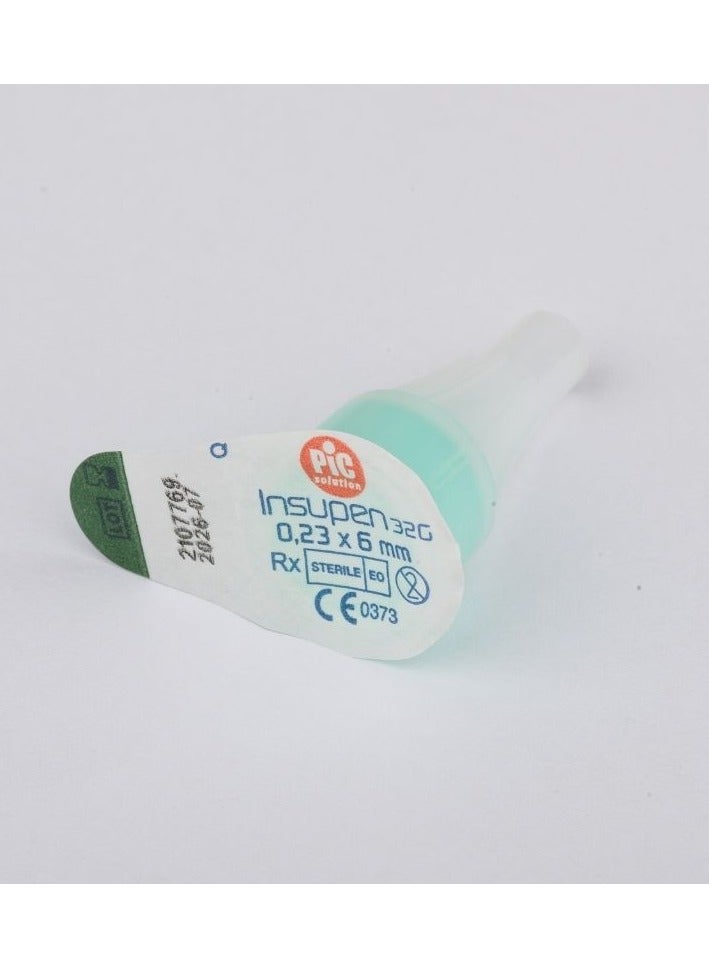بيك سولوشن إبر قلم إنسولين انسيبسن من بي اي سي سولوشن 32 جم*6مم  عبوة 100 وحدة. - Image 5