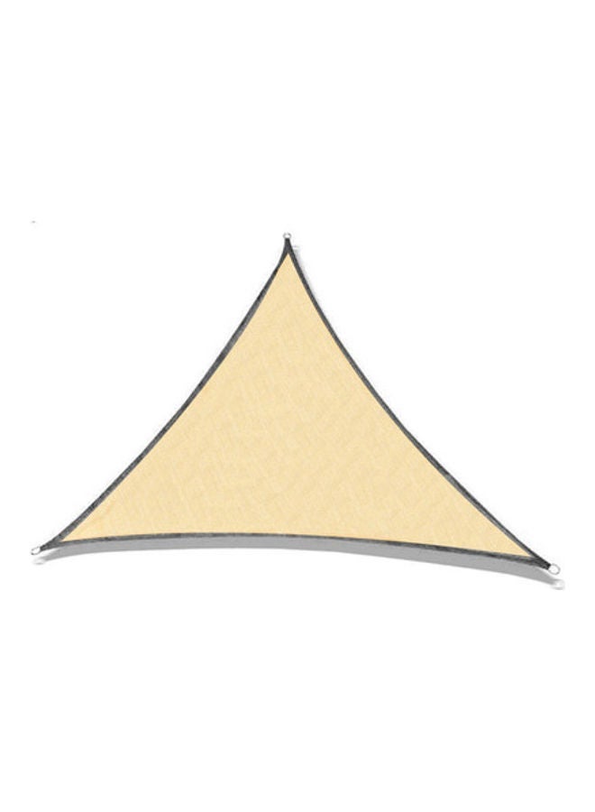 NIBEMINENT Triangle Outdoor Sun Shade Beige