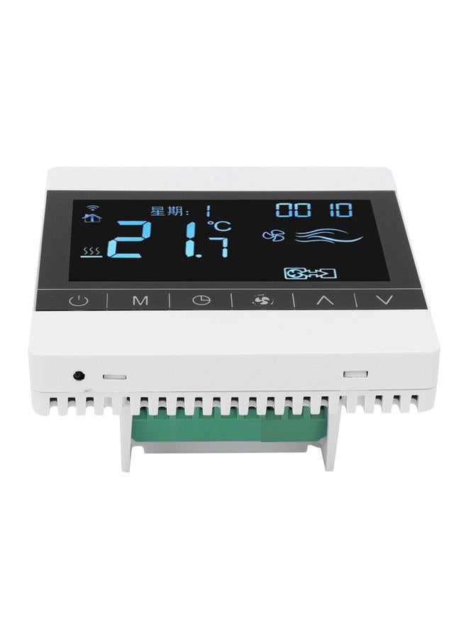Loquat Thermostat LCD Fan Coil Air Conditioner Panel Switch Household Smart Temperature Controller AC 220V - Image 2