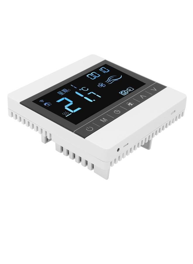Loquat Thermostat LCD Fan Coil Air Conditioner Panel Switch Household Smart Temperature Controller AC 220V - Image 4