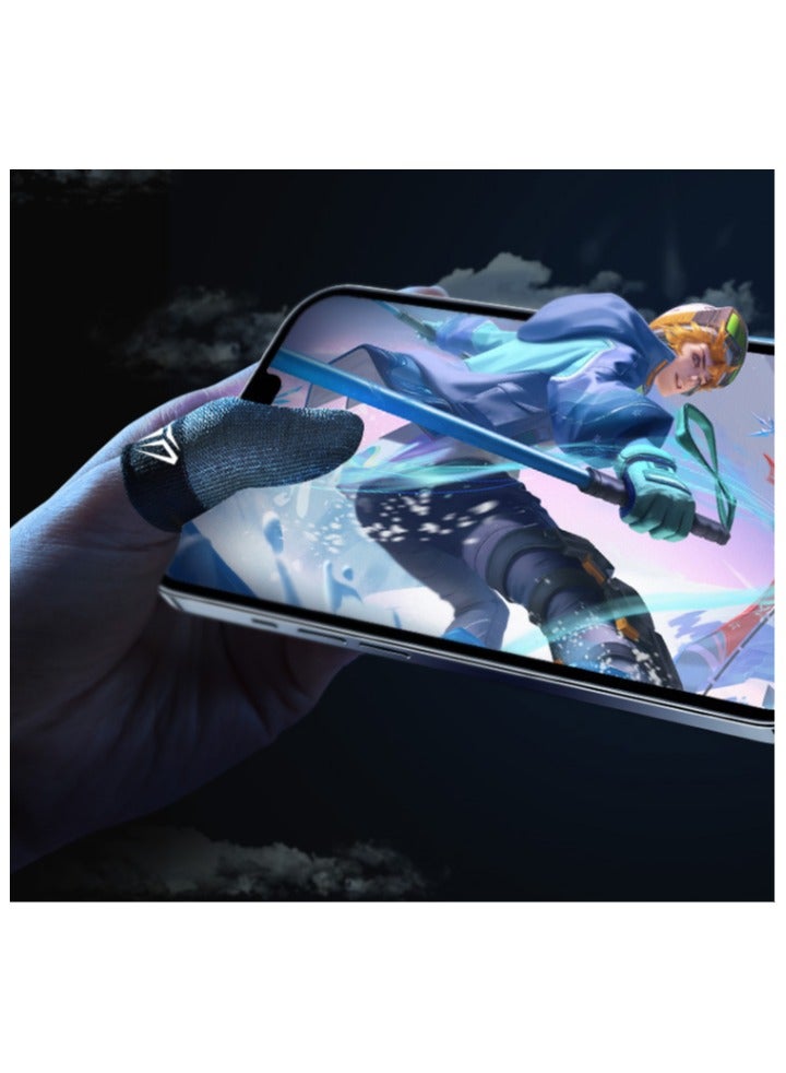 5 Pairs Mobile Game Controller Finger Sleeve Sets, Anti-Sweat Breathable, Full Touch Screen Joysticks Finger - Image 3