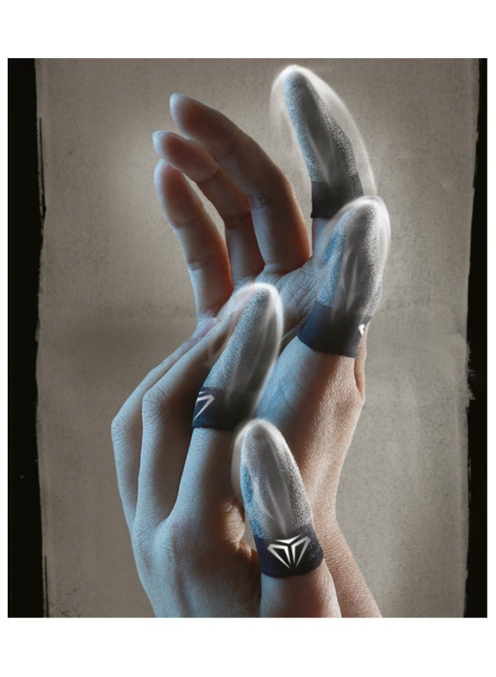 5 Pairs Mobile Game Controller Finger Sleeve Sets, Anti-Sweat Breathable, Full Touch Screen Joysticks Finger - Image 4