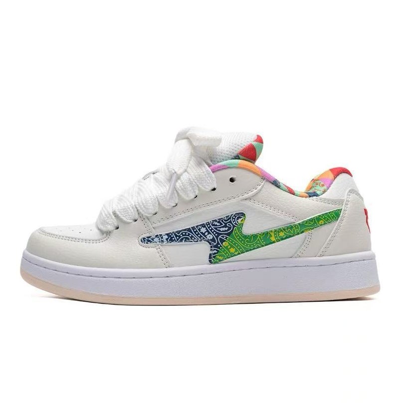 -style Retro Niche Design High-rise Wear-resistant Lightweight Low-top Life Casual Shoes - Image 4