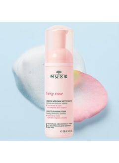 NUXE NUXE VERY ROSE Soft Cleansing Foam NEW 150ml Dispenser Bottle  - Image 3