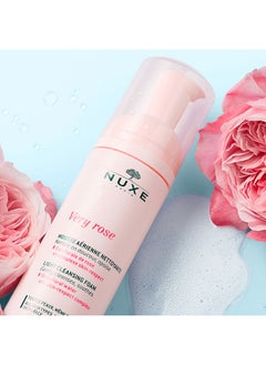 NUXE NUXE VERY ROSE Soft Cleansing Foam NEW 150ml Dispenser Bottle  - Image 4