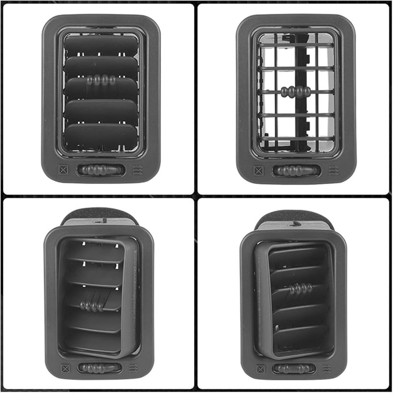 لوحة القيادة التلقائية فتحة تهوية هواء لشيفروليه سيلفرادو جي إم سي سييرا 1500 2000 2006 رمادي غامق - Image 5