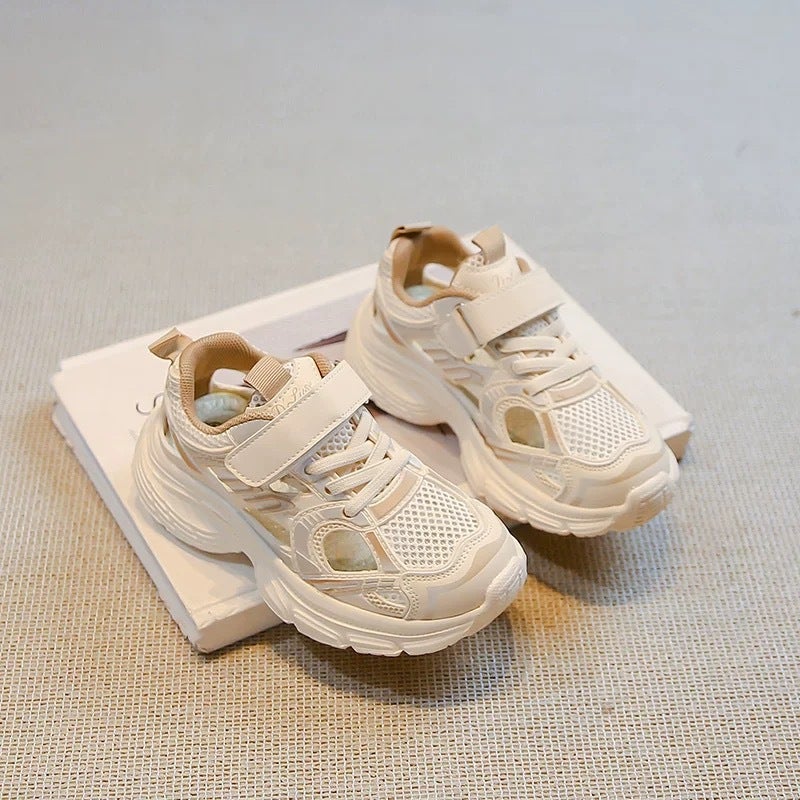 Children'S Sneaker 2025 Summer Hollow Breathable Mesh Girls' Sandals Casual Running Shoes For Middle And Big Boys - Image 1