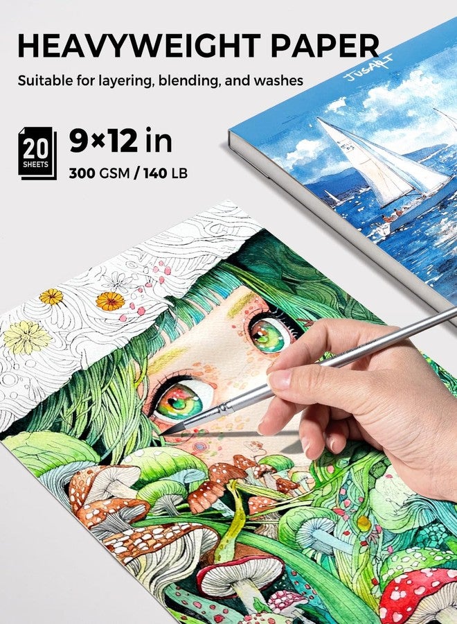 JusArt كتاب ألوان مائية من جوس آرت - Image 2