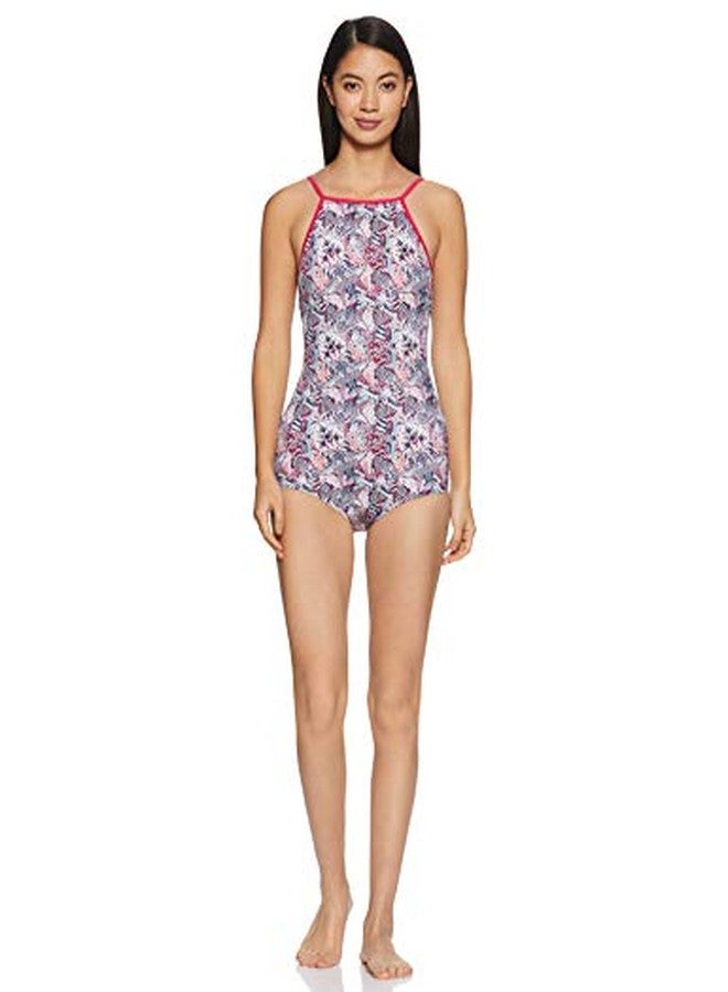 Amante Halter Neck One Piece Geo M Pr Small - Image 5
